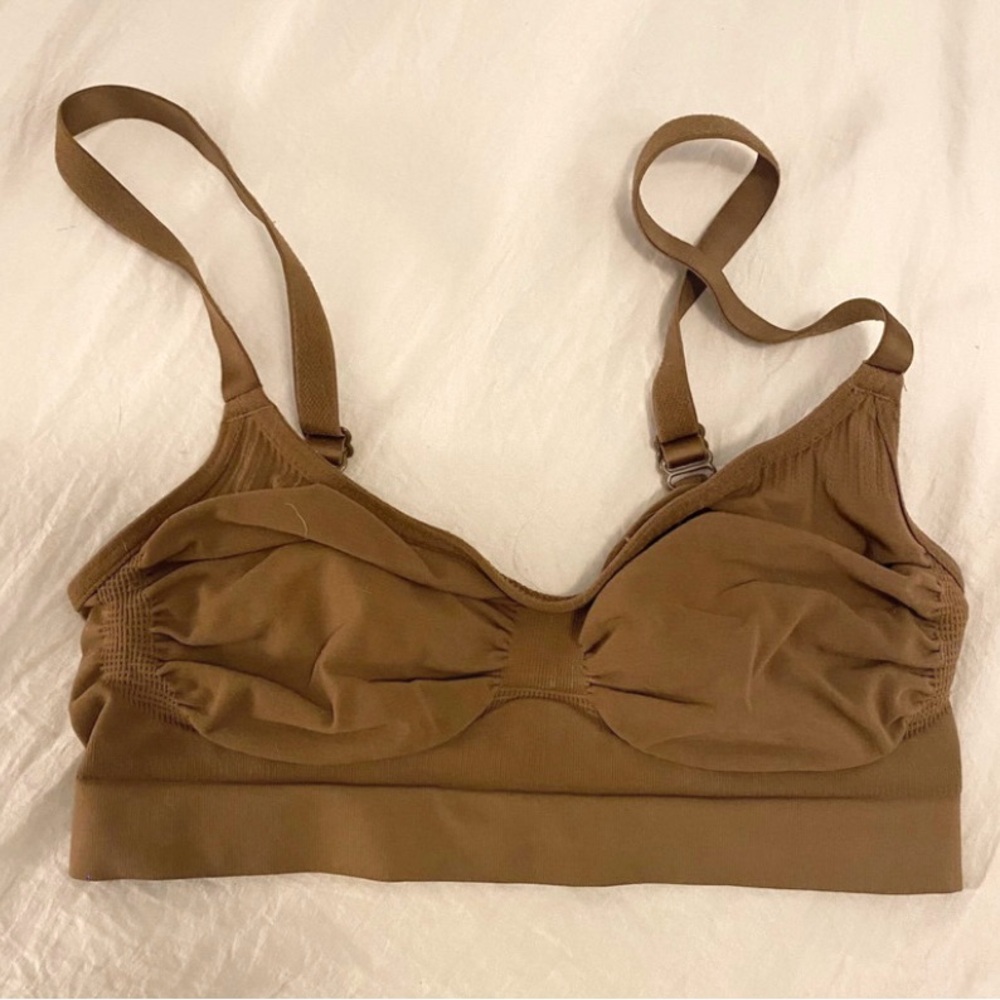 Skims seamless sculpt push-up bralette